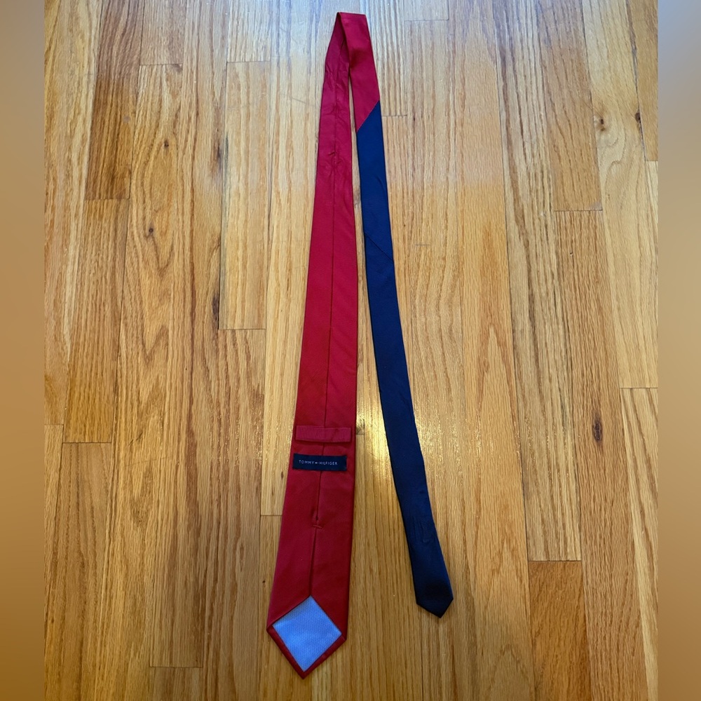 Red and Blue Tie